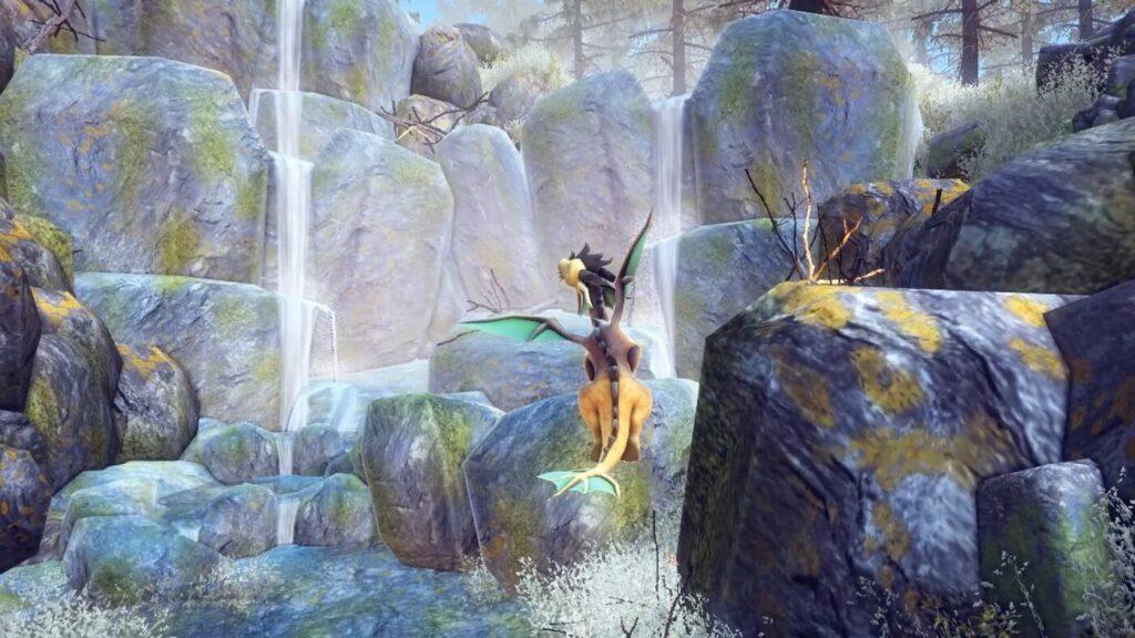 Little Dragons: Sea - rigged and animated 3D dragon model for Unity and Unreal Engine