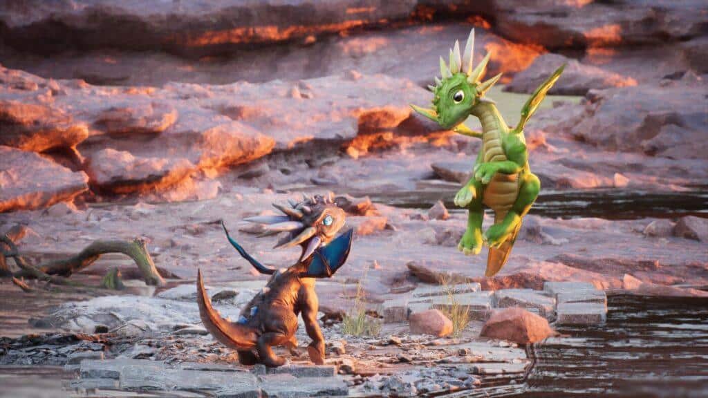 Little Dragons: Tiger - rigged and animated 3D dragon model for Unity and Unreal Engine
