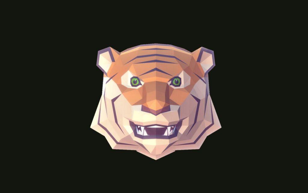 Poly Art Animal Icons - rigged and animated 3D asset model for Unity and Unreal Engine