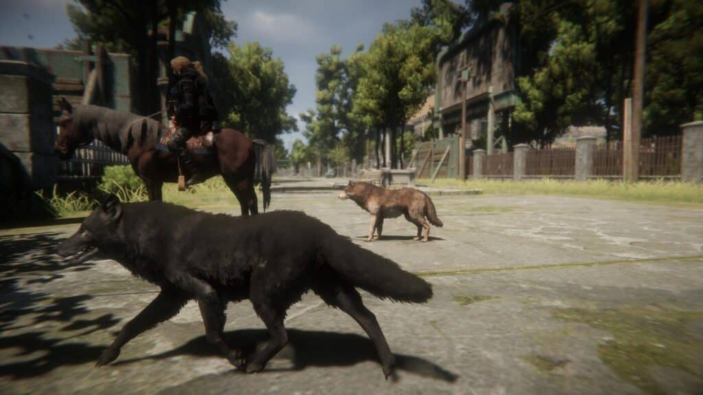 Realistic Wolf - rigged and animated 3D wolf model for Unity and Unreal Engine