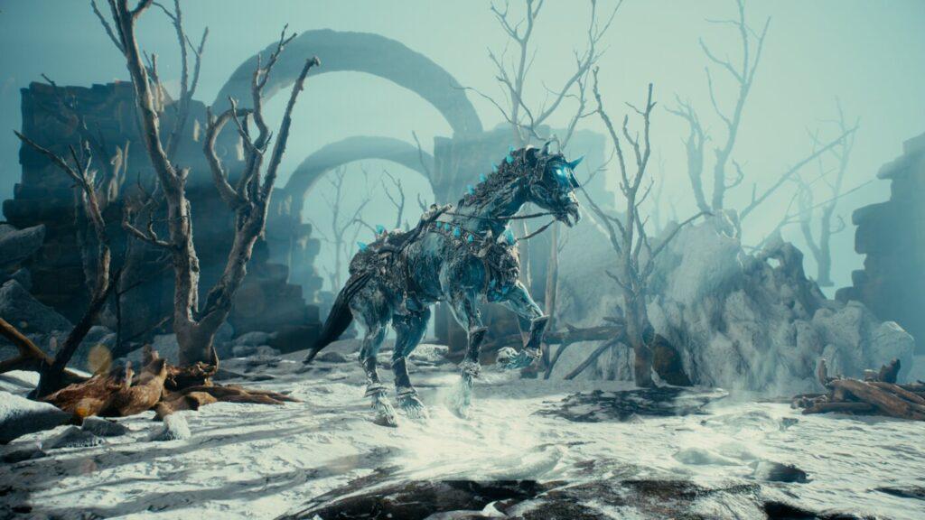 Undead Horse & Knight - rigged and animated 3D horse model for Unity and Unreal Engine